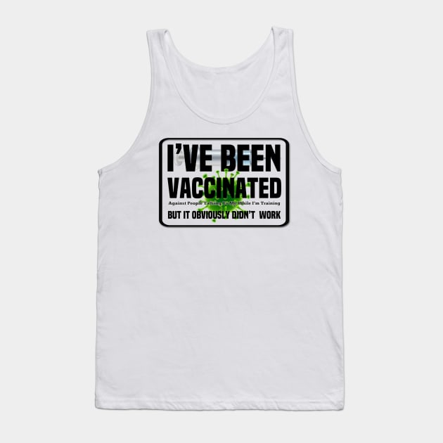 Please don’t talk to me while I’m training Tank Top by FirstTees